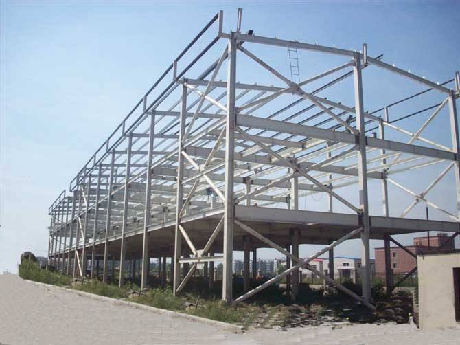 汉川网架加工之眼跳岩对管桁架的影响